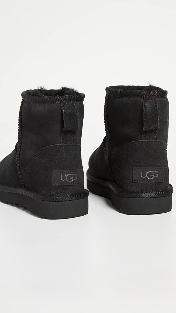 UGG Womens Classic Mini II Boot Black Size 6 by UGG - Image 4