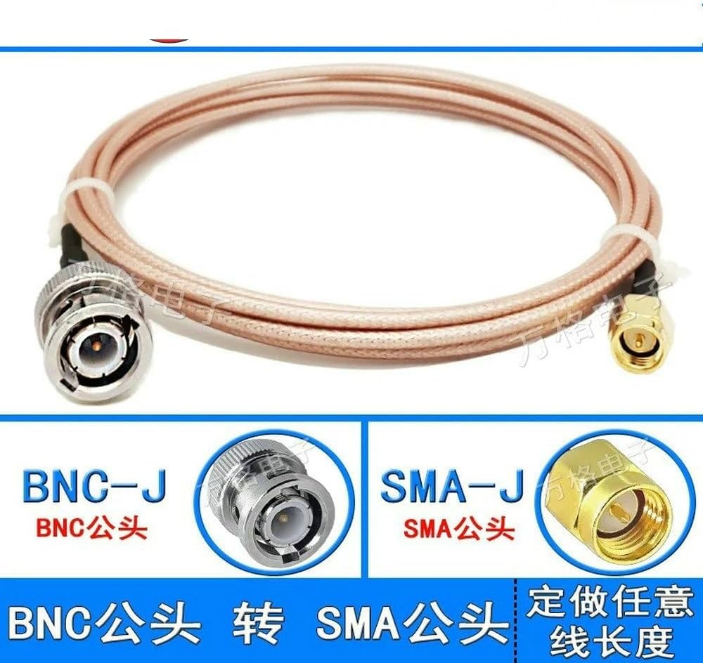 BNC Male to SMA Male RF Connection line coaxial Female Cable Q9 Adapter Joint Extension line(350CM)