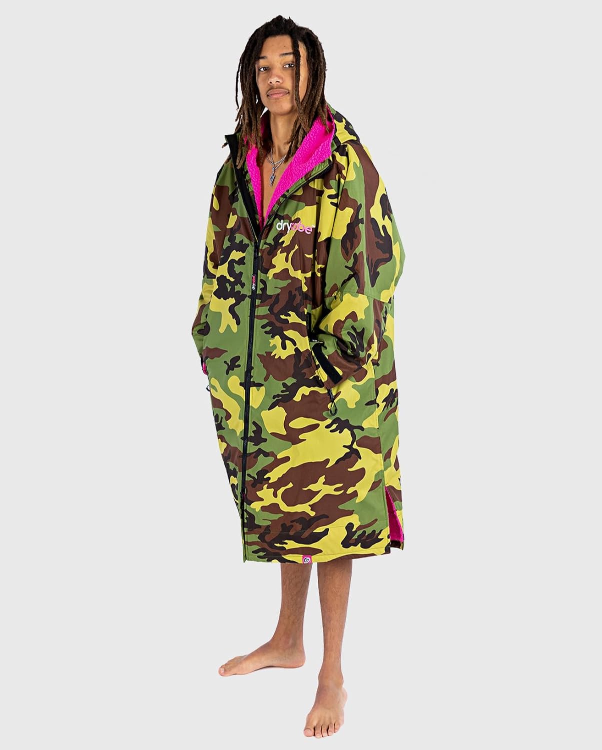 Dryrobe Advance Long Sleeve Swim Parka Change Robe - Stay Warm and Dry - Waterproof Oversized - Swimming/Surfing/OCR Events - Image 8
