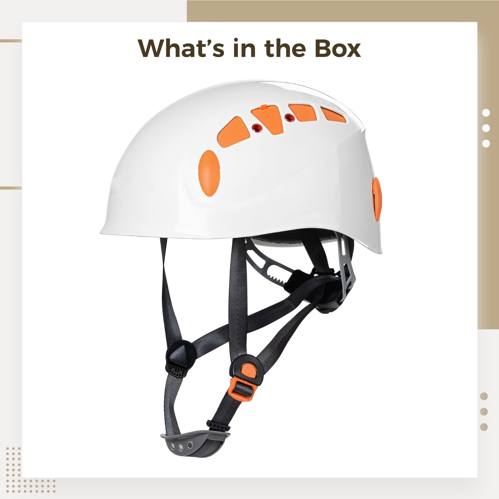 Verstellbarer Kletterhelm, ABS- und PC-Konstruktion, leicht und belüftet, geeignet für Klettern, Höhlenforschung und Outdoor-Sportarten