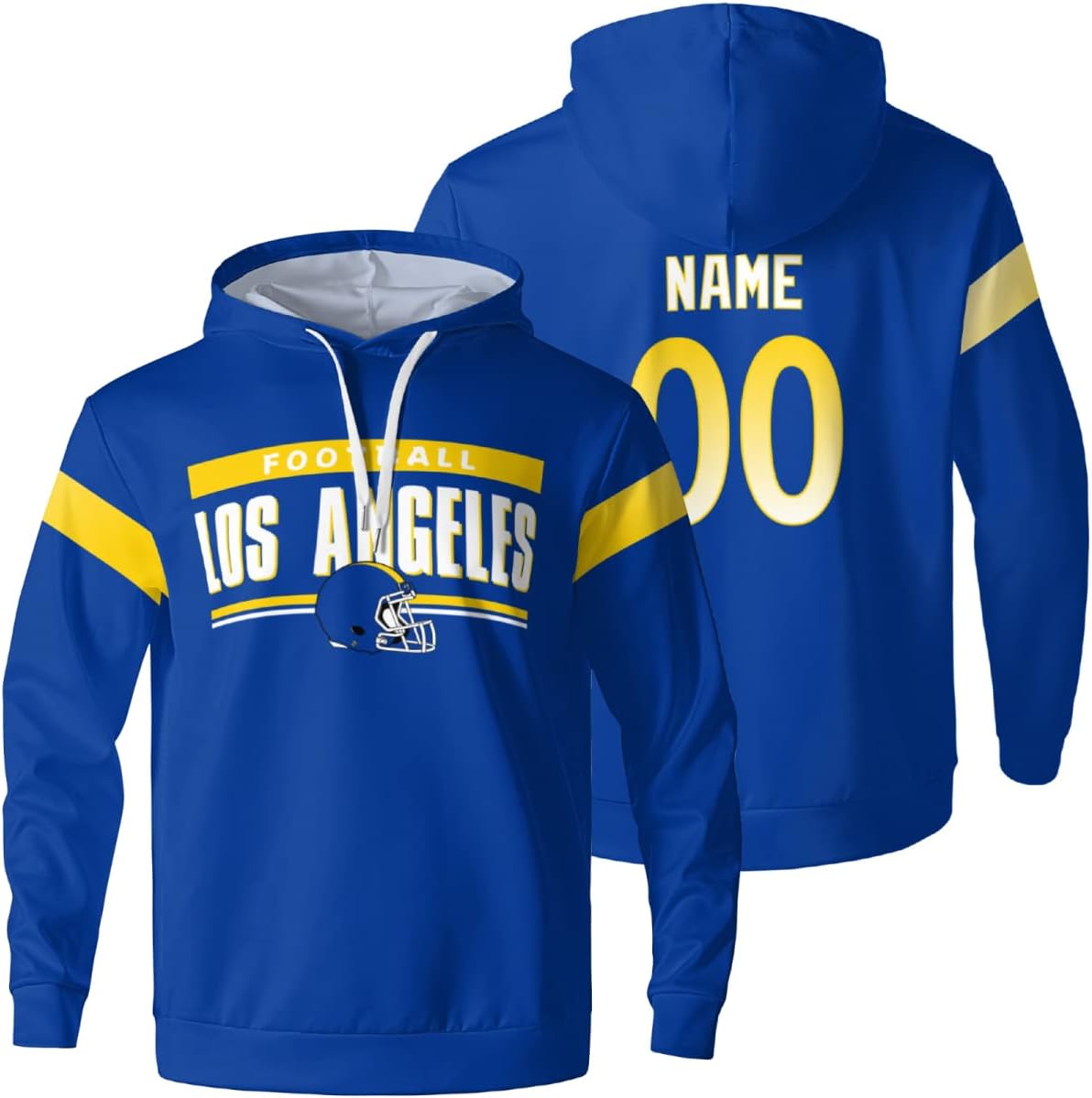 Hoodies Personalized Sweatshirt Customized Any Name Any Number Gifts for Men Kids