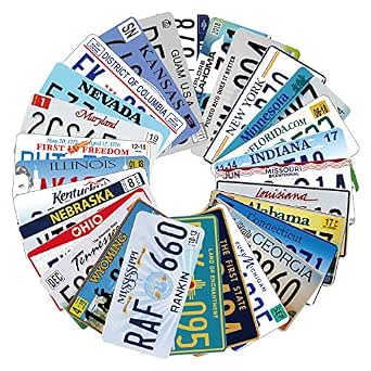 Custom CAT License Plate Caterpillar License Plate