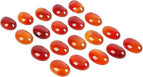 Miniatura 10 de Cabujones ovalados de sodalita natural, cuentas de piedra de parte trasera plana para envolver bricolaje, fabricación de joyas, 0.984 x 0.709 in, 10