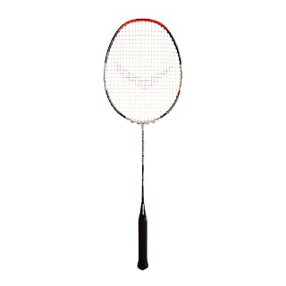 Vicky Transform 2.0 Badminton Racket Max Tension 28 Lbs for Advanced Level Ideal for Senior & Junior Players Durable Material (Orange)
