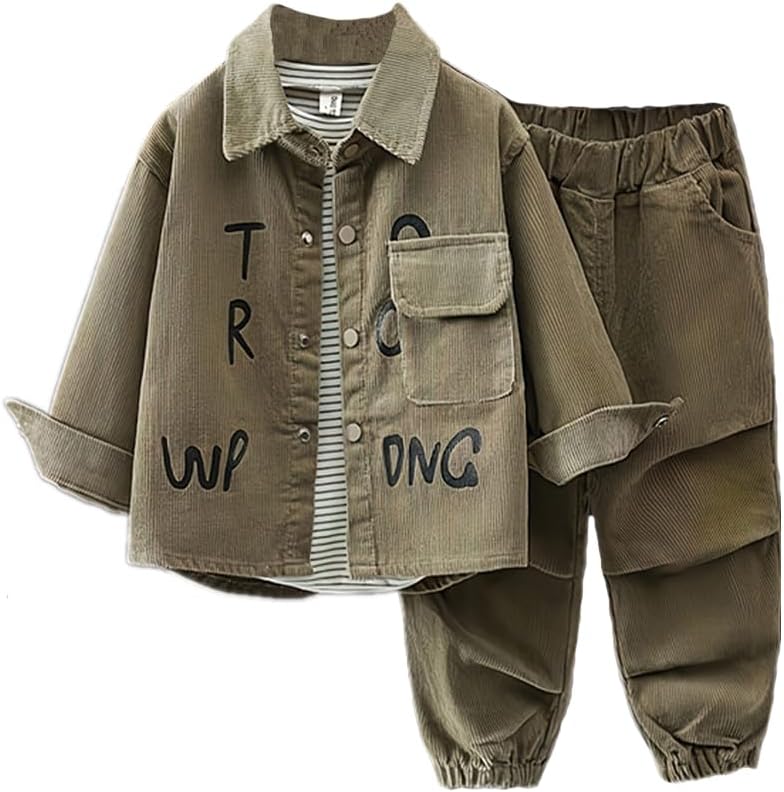Spring autumn baby boys girls 3 pcs clothing set children outerwear+t-shirt+pant outfits clothes set