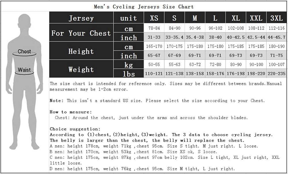 Miniatura 3 de New Pro - Camiseta de ciclismo de manga corta con cremallera completa para hombre EE UU
