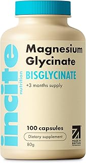 Magnesium bisglycinat Nahrungsergänzungsmittel – 500 mg – Premium-Qualität – 100 vegane, Magnesium glycinat hochdosierte Kapseln Supplements (Tabletten für 3 Monate) mit höchster Bioverfügbarkeit