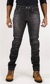 Amazon.co.jp: [KOMINE] バイク用 パンツ WJ-7373S ジーンズ Black L