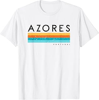 Vintage Azores Portugal Retro Design T-Shirt