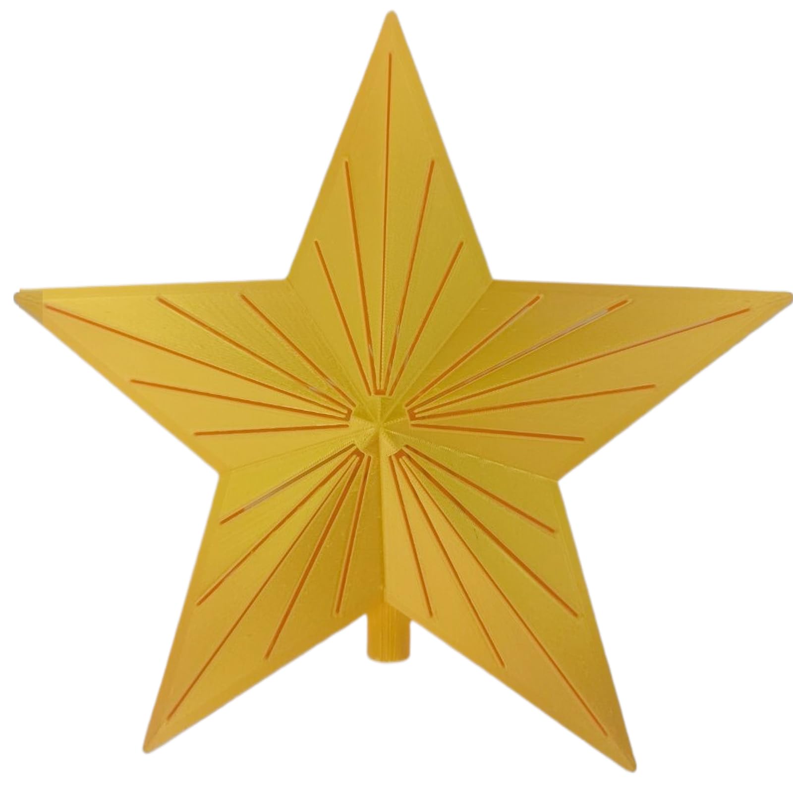 Christmas Tree Tops Ornament Star Shaped Toppers Pentagrams Decoration for Home and Mall Parties Supplies Star Decoration