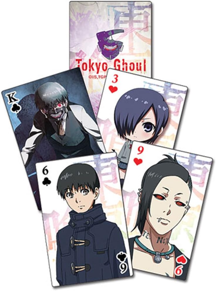 Great Eastern Entertainment 51562 Tokyo Ghoul: SD Playing Cards, One Size, Multi-Color