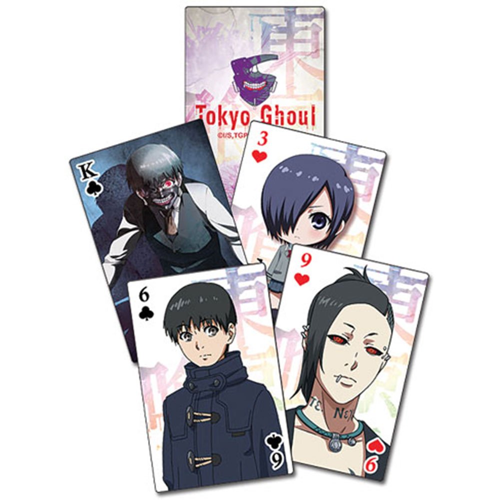 Amazon.com: Great Eastern Entertainment 51562 Tokyo Ghoul: SD Playing Cards,  One Size, Multi-Color : Toys & Games