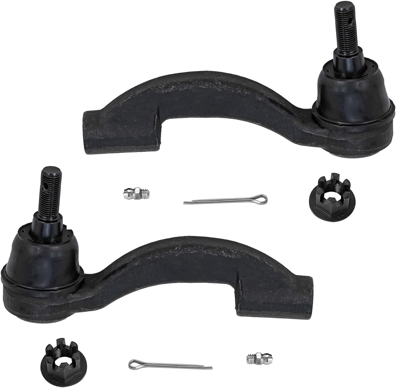 Detroit Axle - AWD Front Sway Bars Tie Rods for 2013-2019 Cadillac ATS CTS, 2 Outer Tie Rods, 2 Sway Bar Links 2014 2015 2016 2017 2018 Replacement