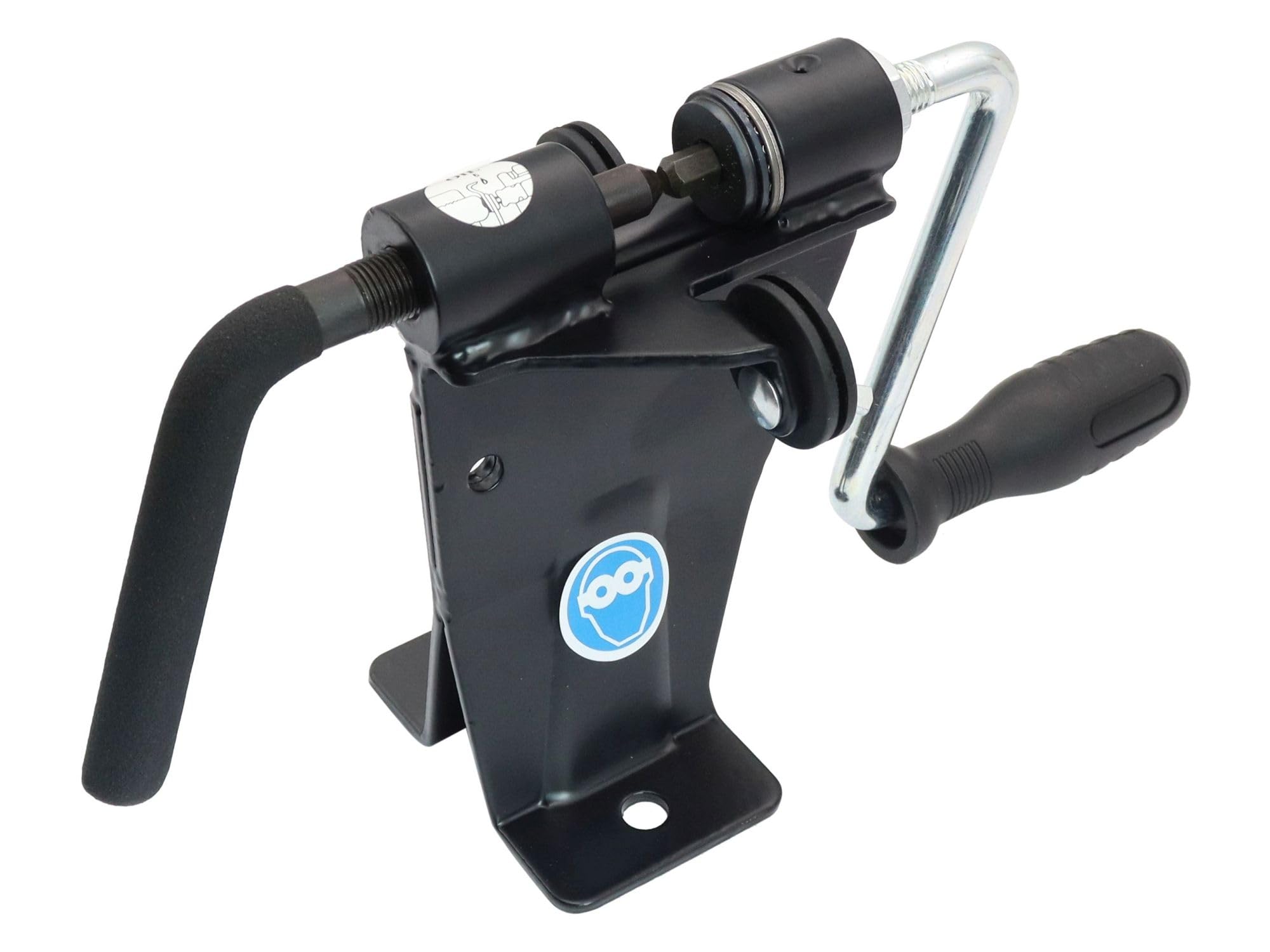 SECURA Nietgerät für Sägeketten - Profi Kettennietgerät aus Stahl zum Trennen und Vernieten von Motorsägenketten (.325', 3/8', .404')