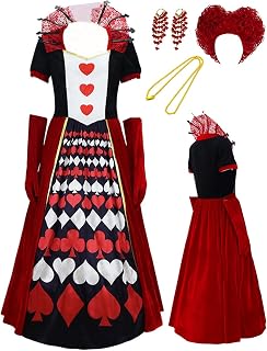 Alice-Inspired Queen Of Hearts Set