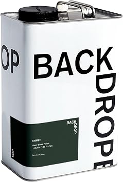 BACKDROP | Premium Cabinet & Door Paint | Durable & Washable Semi-Gloss Finish | Self-Priming, Low VOC, Green Wise Certified | KISMET - Dark, dutch green | 1 Gallon