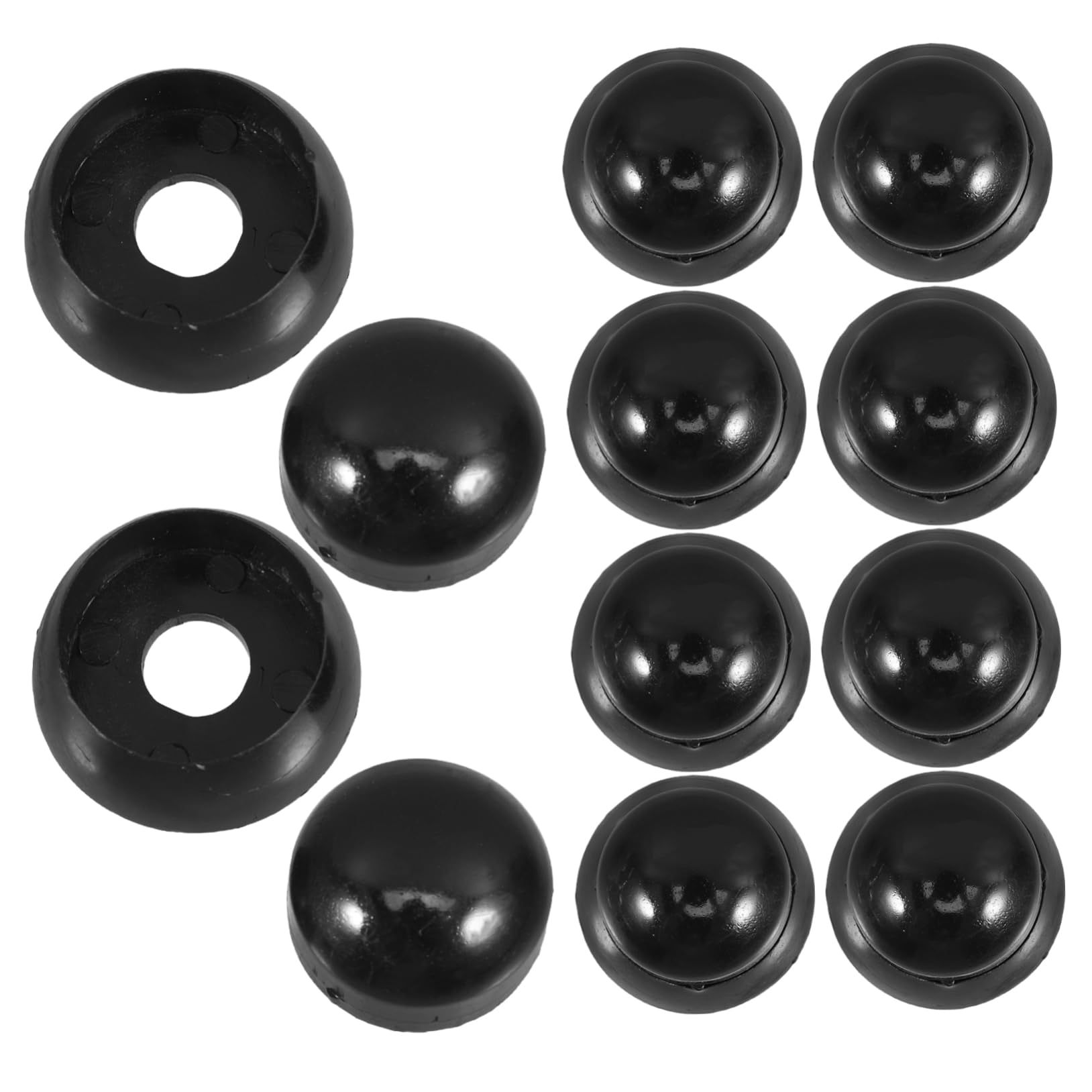 Generic 10Pcs Playground Equipment Nut Protection Caps Plastic Covers for Outdoor Use Parks Yards Easy Tool Installation for Environment