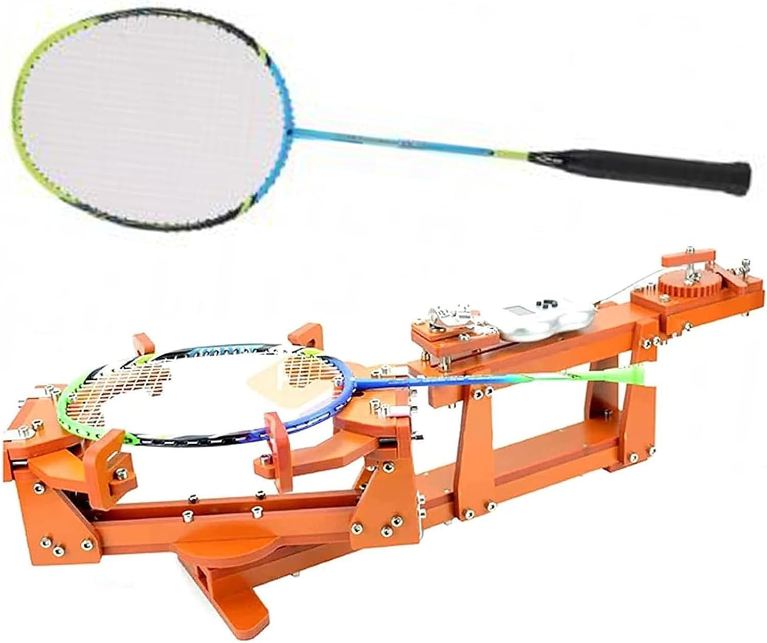 Badminton Racket Stringing Machine, Tennis Racket Stringing Machine, 6-Point Fixed Capstan Racket Stringing Machine