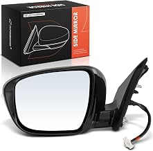 A-Premium Driver Side Power Door Mirror - Compatible with Nissan Murano 2015-2016 - Non-Heated Folding w/Turn Signal Indicator Black Outside Rear View Mirror - Replace# 96302-5AA2A