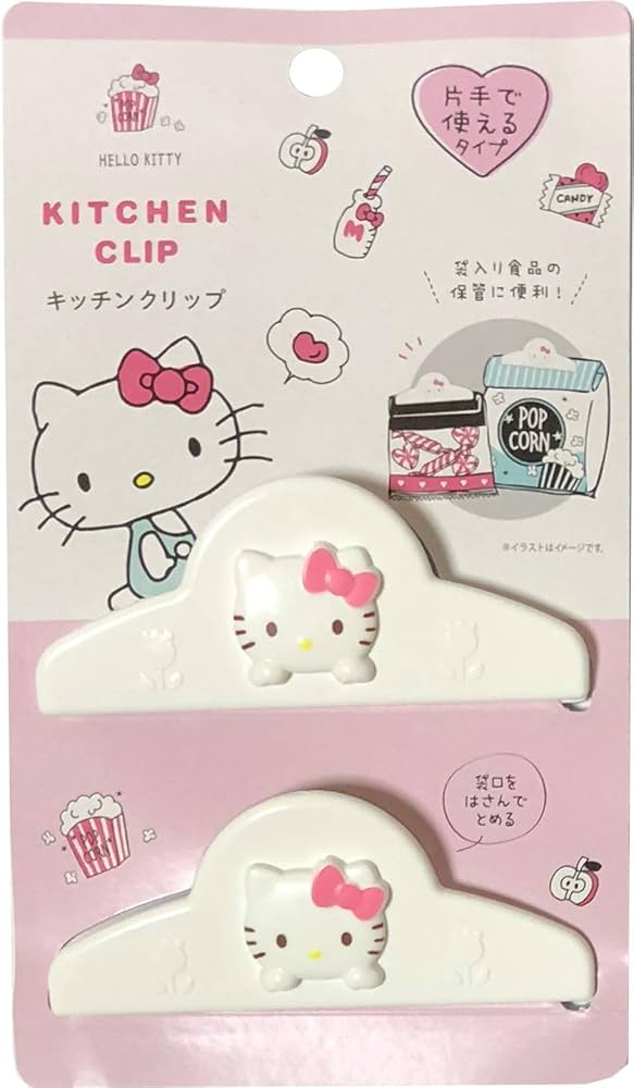 キティ　クリップケース　クリップセット　サンリオ Amazon | 【ハローキティ】ケース入りクリップセット 10個入