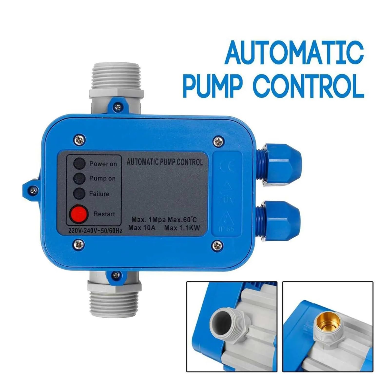 Controlador de presión automático, interruptor agua for jardinería,Herramienta profesional
