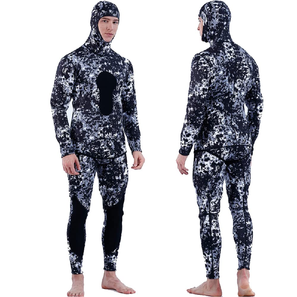 Amazon.com: MYLEDI Neoprene 3mm Super Stretch Camouflage Fullsuit