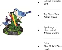 Vista 5 de Haktoys funciona con pilas, pájaros que cantan, Parent