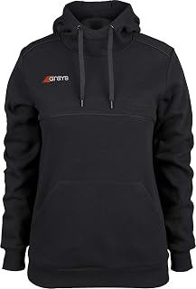Sudadera con capucha para mujer, color negro (12)