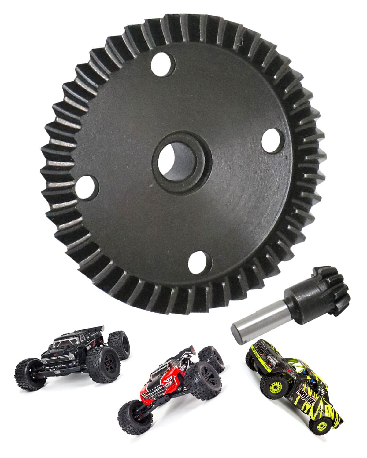 ARRMA Diff Gear Set – Juego De Engranajes Diferenciales De Repuesto Para Coches RC, Piezas Originales De Alta Resistencia Para Modelos ARRMA