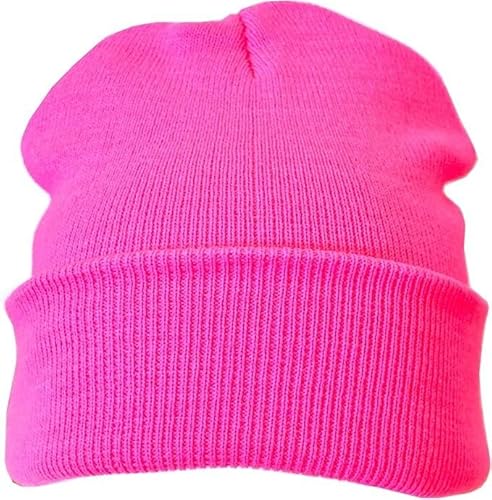 Zac's Alter Ego Warm Soft Feel Fluorescent Neon Beanie Hat