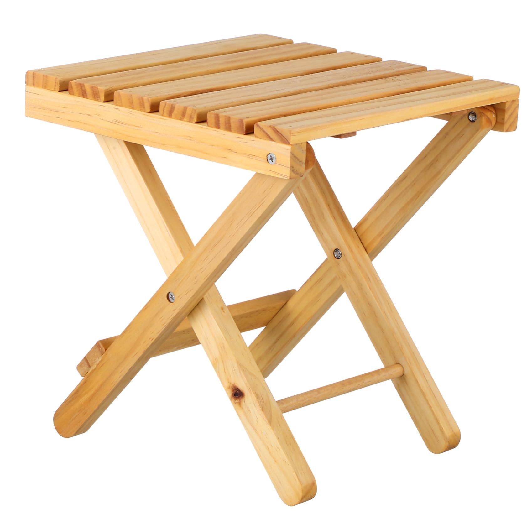 Table pliable en bois légère petite taille pour camping et terrasse