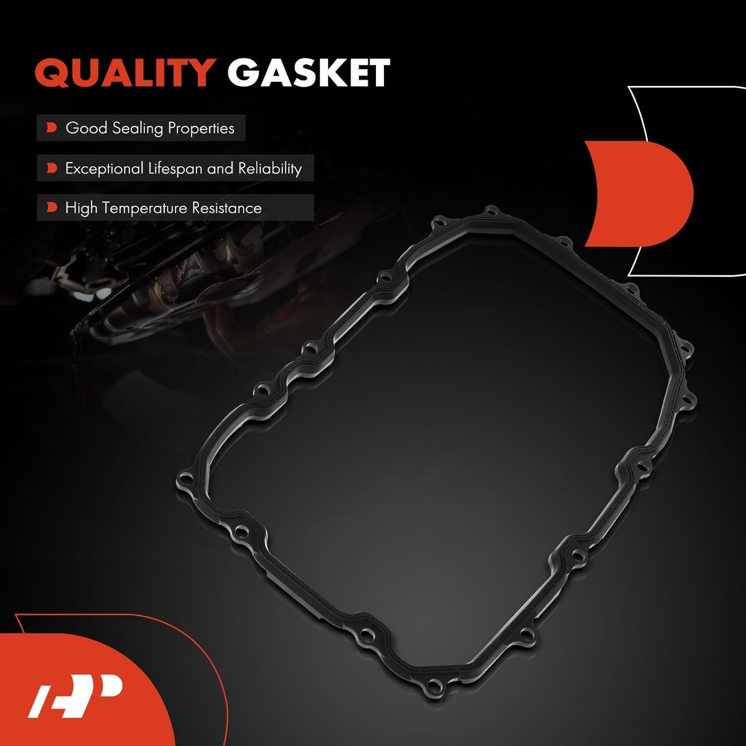 A-Premium Transmission Oil Pan Sump with Drain Plug & Gasket Compatible with Volkswagen Touareg 2004-2010, Audi Q7 2007-2010, Porsche Cayenne 2003-2010