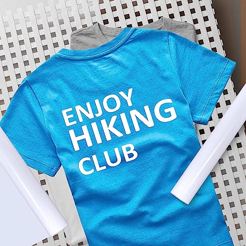 Image of White HTV Vinyl Roll 12 inch x 50 FT, Heat Transfer Iron On Vinyl for T-Shirts