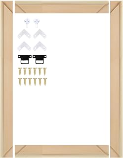 Canvas Stretcher Bars, Canvas Stretcher Frames Kit, Stretchers Bars for Paintings, Easy to Assemble for Oil Paintings,Prints,Paint by Numbers, Posters and Needlepoint Arts(11.8 x 7.8 Inch)