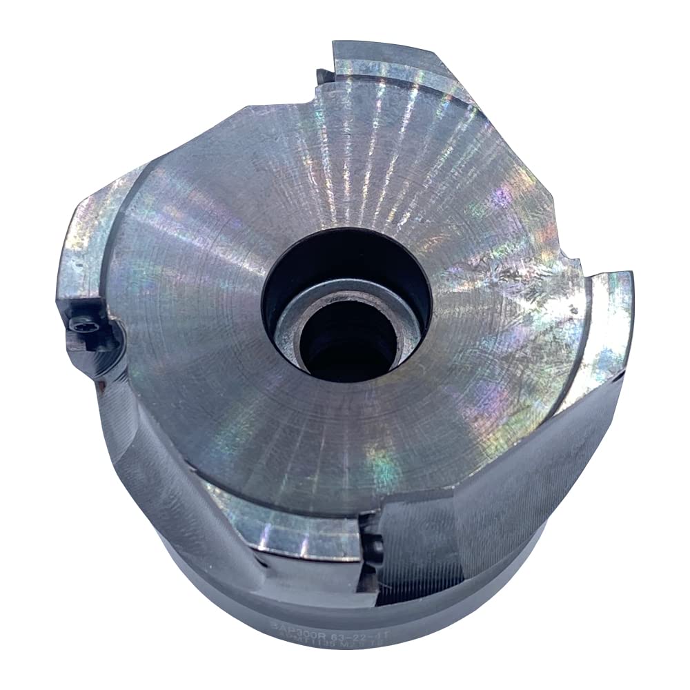 ZOUIZMIN Face Mill 300R 63-22-4T End Milling Shell Cutter APMT1135 PDER Carbide Inserts for FMB22 Shank Face Milling Arbor(NO Inserts)