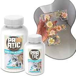 Resina Epoxi Alta Viscosidade Pratic Para Artesanato 300g