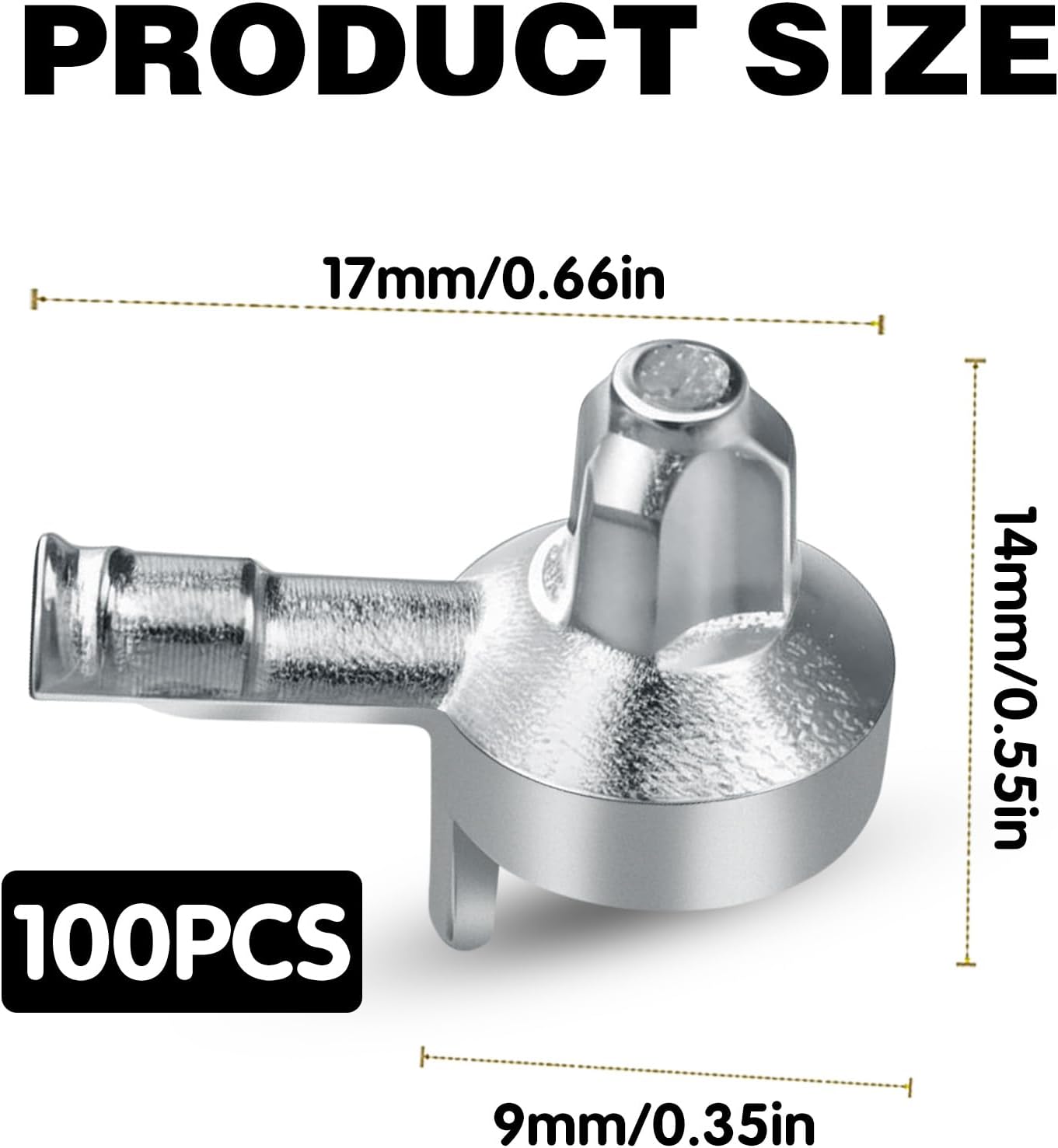 100Pcs Zinc Alloy Funnel Shape Plate Support, Cabinet Shelf Pegs, Shelf Support Bookshelf Pegs for Shelves, Cabinet Clips Bookshelf Tools & Supplies for Shelf Support