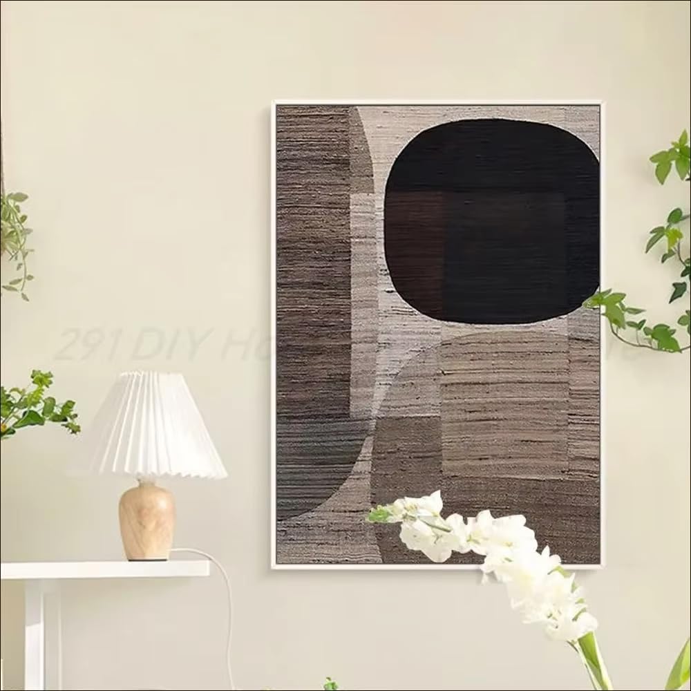 DFZEWKI Abstract Colors Combination Geometric Poster Anime Poster Wall Art Painting Study Wall Decor(30x40cm(12x16in)/No frame)