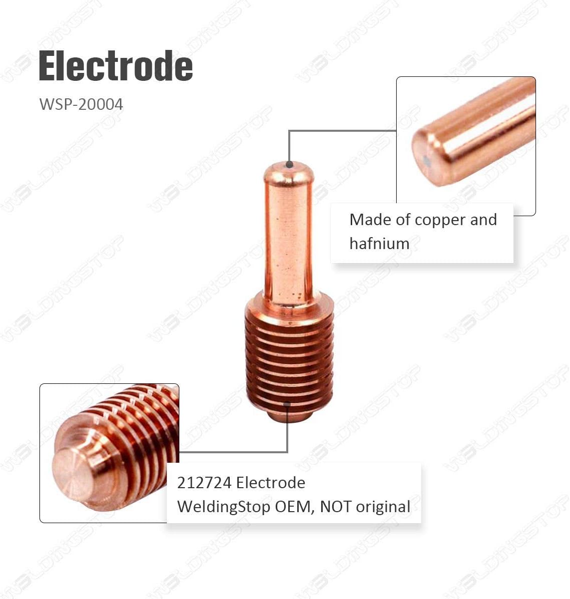 Flаѕh Sаlе Buу 1 gеt 1 Plasma Torch Electrode Tip Drag Shield for Miller Spectrum 875 Cutter ICE-60T/TM 25pcs