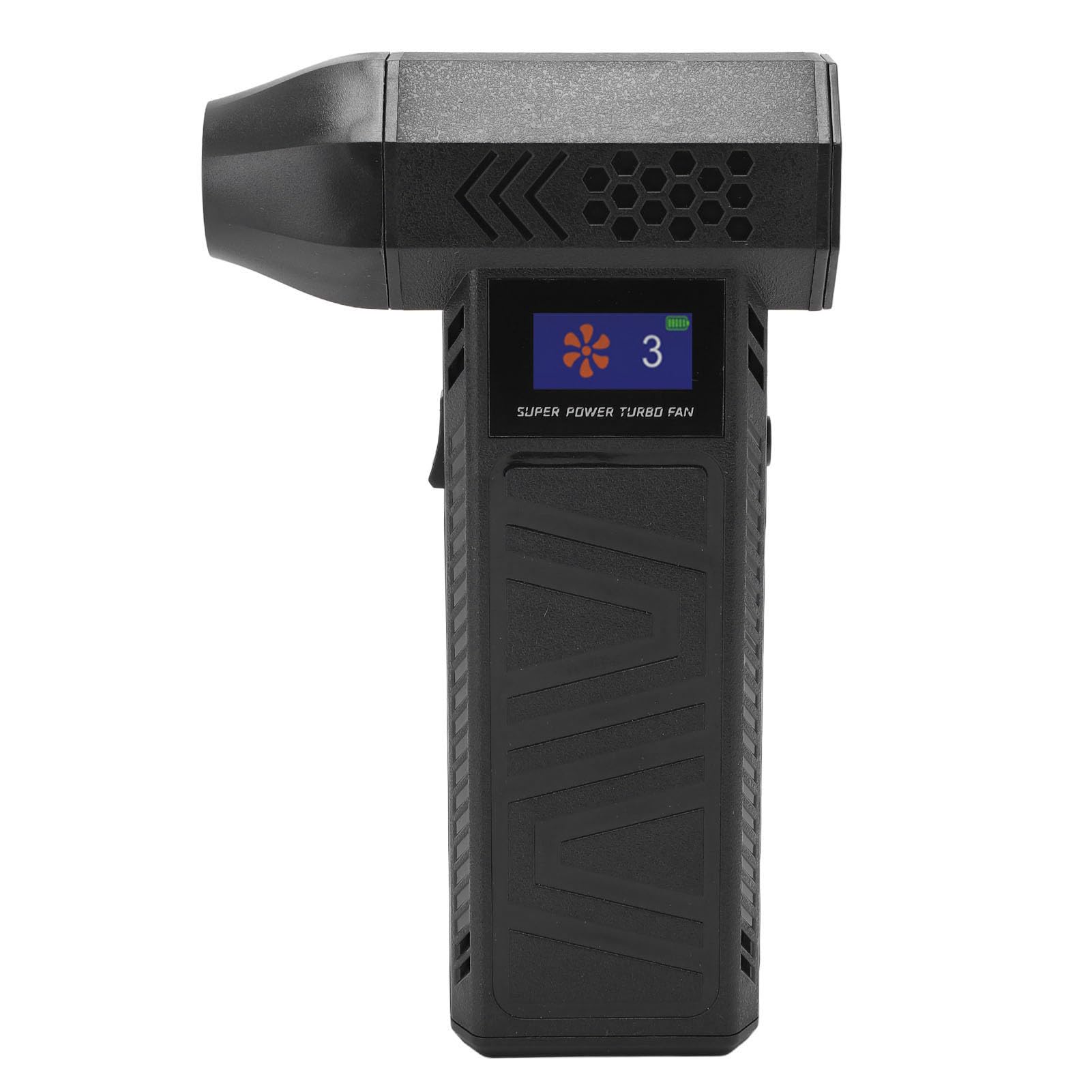 Generic Soffiatore a Batteria Ricaricabile Ad Alta velocità per Spolverino Elettrico per Auto con Tastiera, Realizzato in Materiale Resistente Alle Alte Temperature