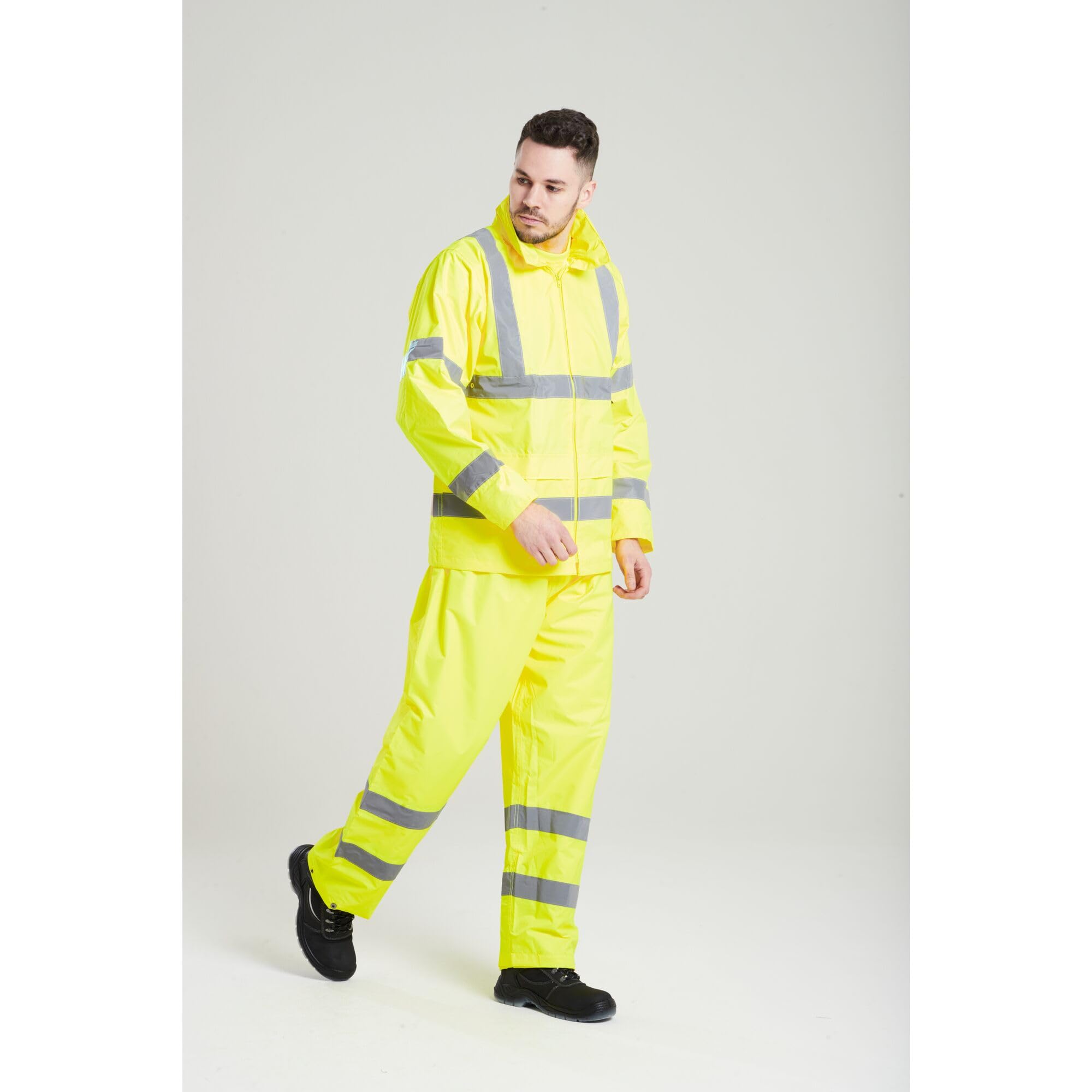 Portwest H440 Lekka Kurtka Przeciwdeszczowa Hi-Vis Dla Mężczyzn