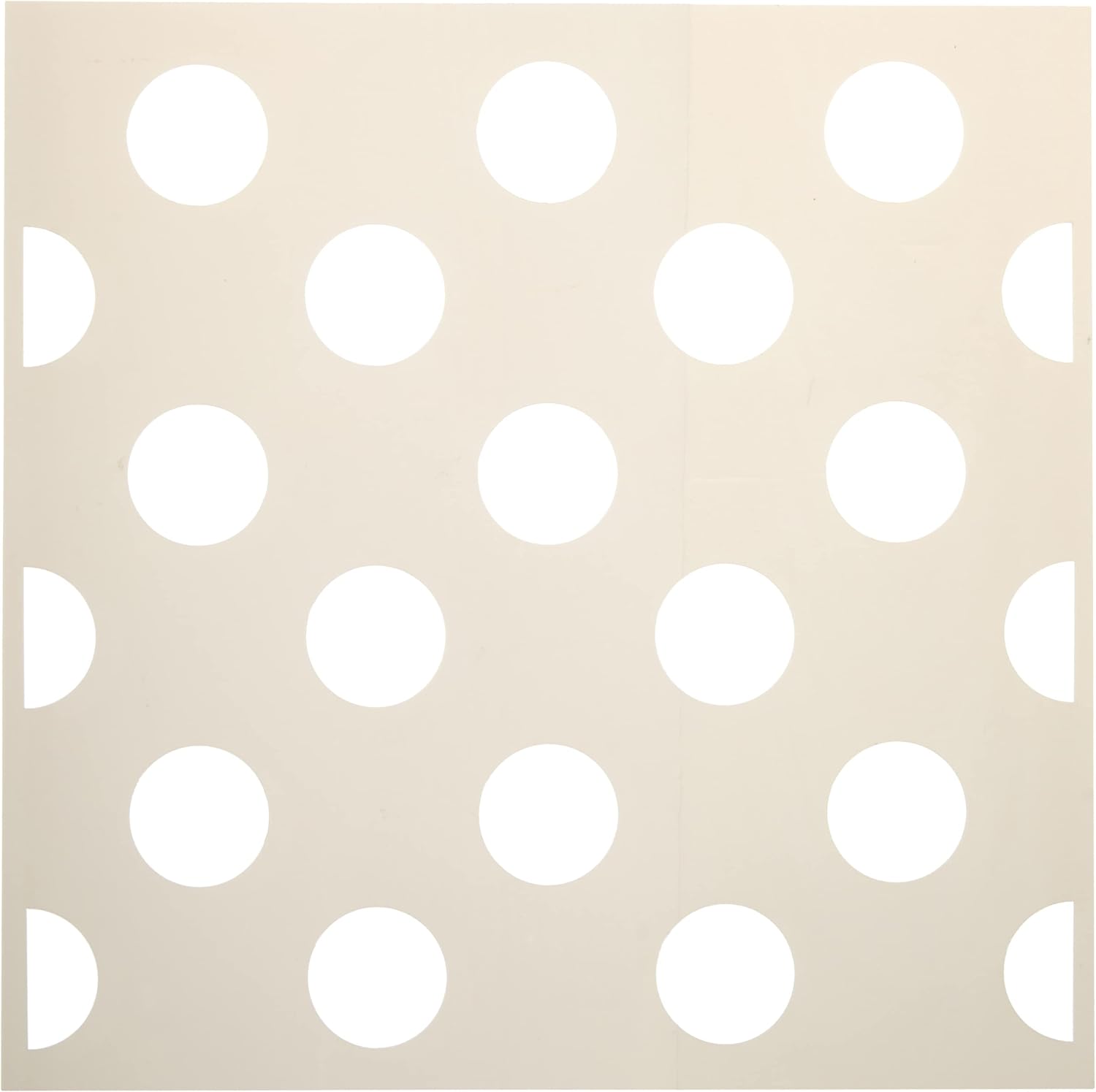 Rayher Mask Stencil for Crafts and Painting, Reusable Silk Screen Template with Polka Dots Design, 30.5x30.5cm, 38970000