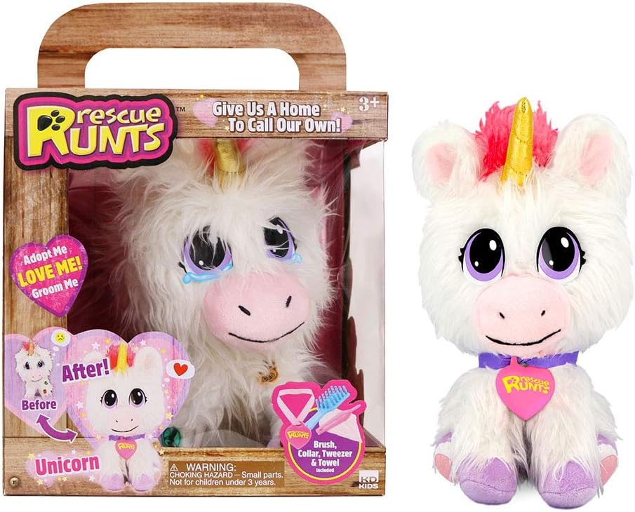 KD Kids Unicorn White with Pink Mane