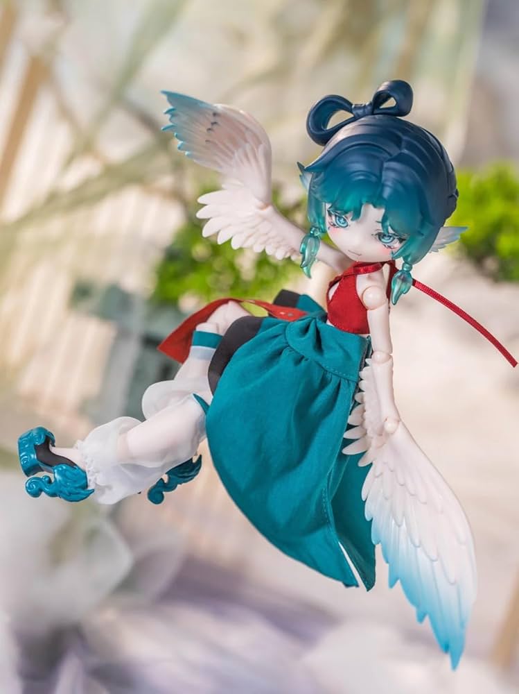 Amazon.co.jp: 雲羽閣 BJDブラインドドール シリーズ 高約21cm PVC&ABS
