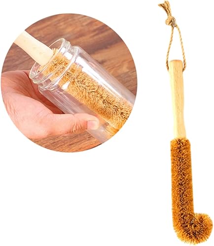 Miniatura 7 de Cepillo de limpieza de platos, cepillo para vasos de café, cepillo de taza de leche, cepillo para botella de agua, depurador, vasos de agua, cepillo