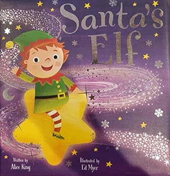 Hardcover Santa's Elf Book