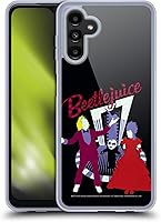 Vista 15 de Head Case Designs Beetlejuice Betelgeuse Graphics - Funda de gel suave con licencia oficial [protección de grado militar] compatible con Samsung
