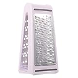 Stainless Steel Grater Double-sided Vegetable and Cheese Slicer Multipurpose Kitchen Cutter for Food Preparation