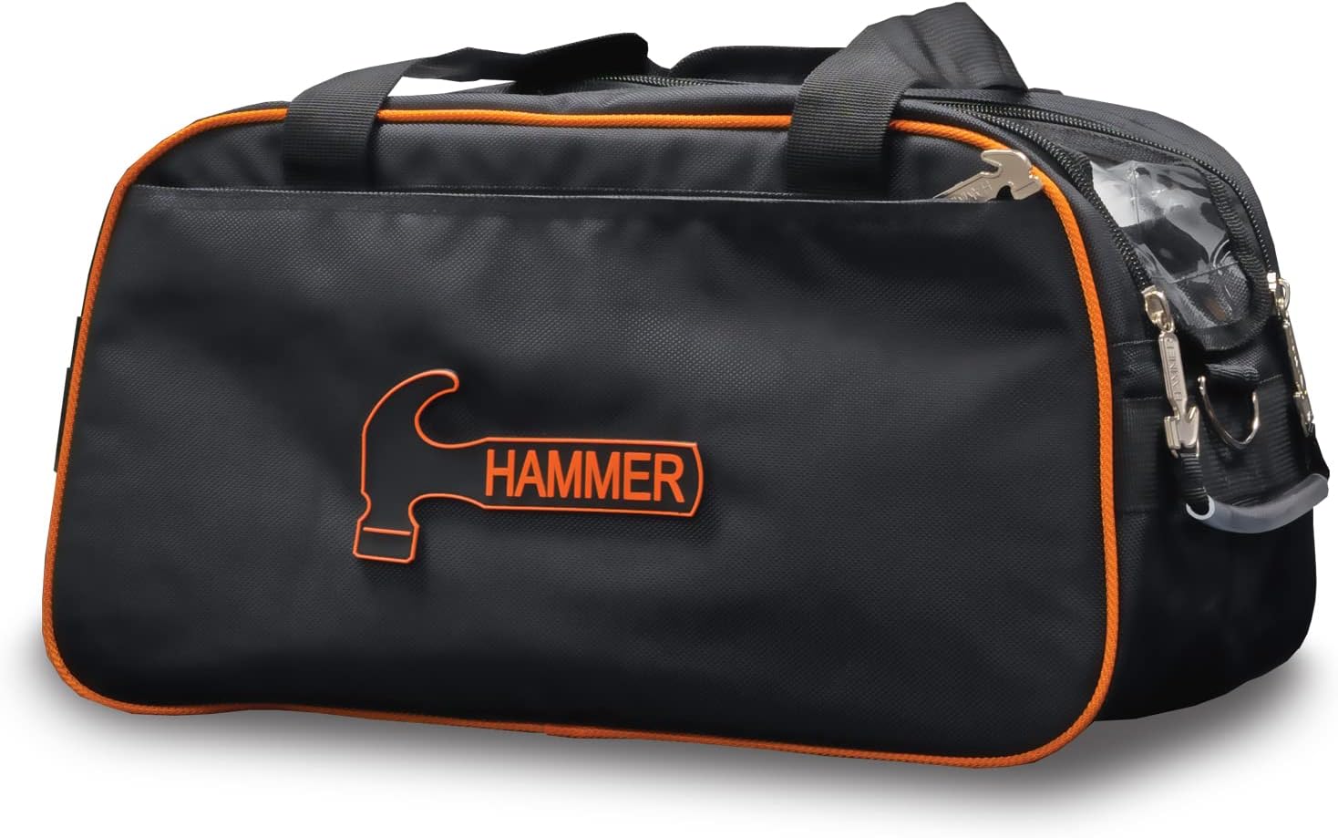 Hammer Premium Double Tote Bowling Bag Black Orange