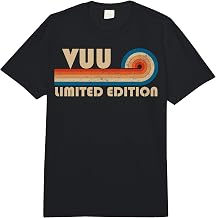 VUU Surname Retro Vintage 80s 90s Birthday Reunion Comfort Colors Adult Heavyweight T-Shirt